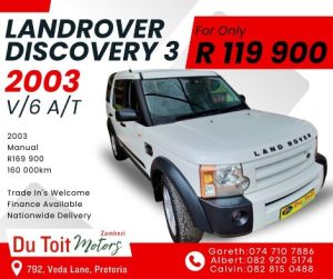 Landrover Discovery 3