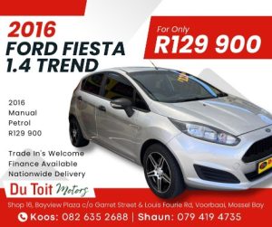 2016 FORD FIESTA