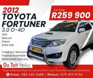 2012 Toyota Fortuner