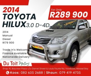 2014 Toyota Hilux 3.0D4D
