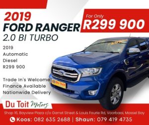 2019 Ford Ranger 2.0 Bi Turbo