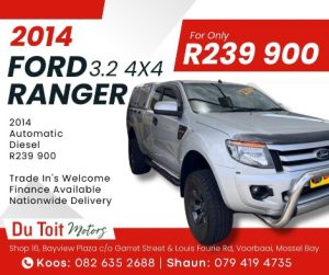 2014 Ford Ranger 3.2 4×4