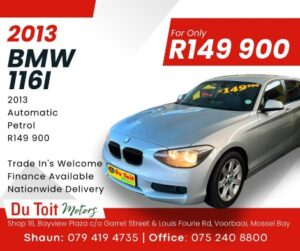 2013 BMW 116I