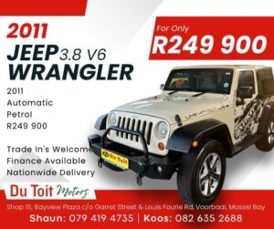 2011 JEEP WRANGLER 3.8V6