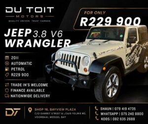 2011 JEEP Wrangler 3.8 V6