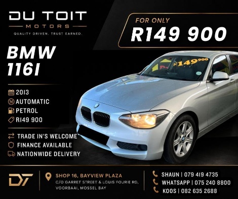 2013 BMW 116i
