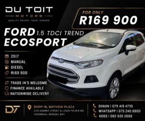 2017 Ford Eco-Sport 1.5TDCI