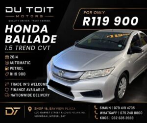 2014 Honda Ballade
