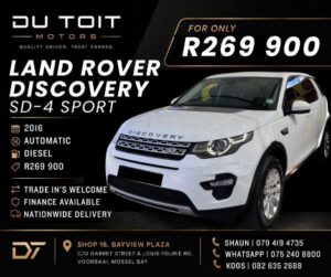 2016 Land Rover Discovery SD4 Sport