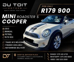 2013 Mini Cooper Roadster S