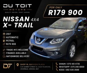 2017 Nissan X-Trail 4×4