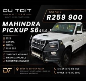 2023 Mahindra Pickup S6 4×4