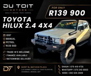 1997 Toyota Hilux 2.4 4×4