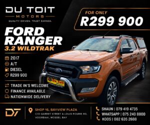 2017 Ford Ranger 3.2 Wildtrack